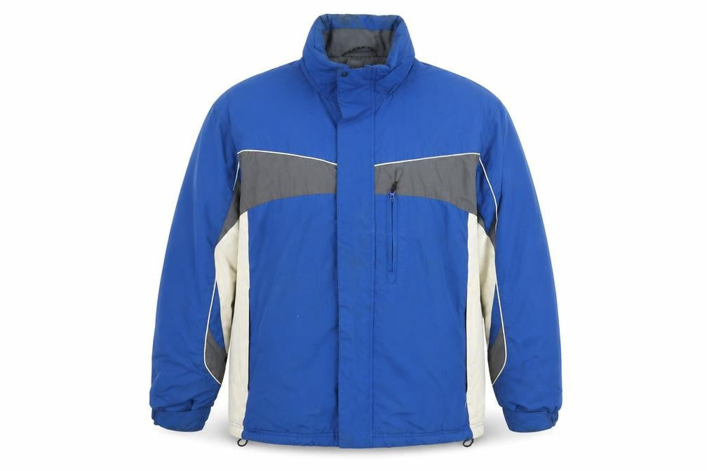 Marks & Spencer Men's Blue Puffer Jacket L Casual