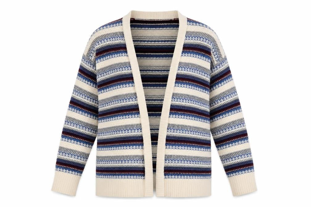 Woolovers Women's Multicoloured Cardigan S