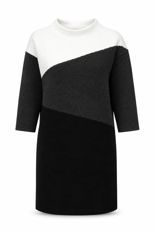 Phase Eight Women's Black High Neck Dress - Size S