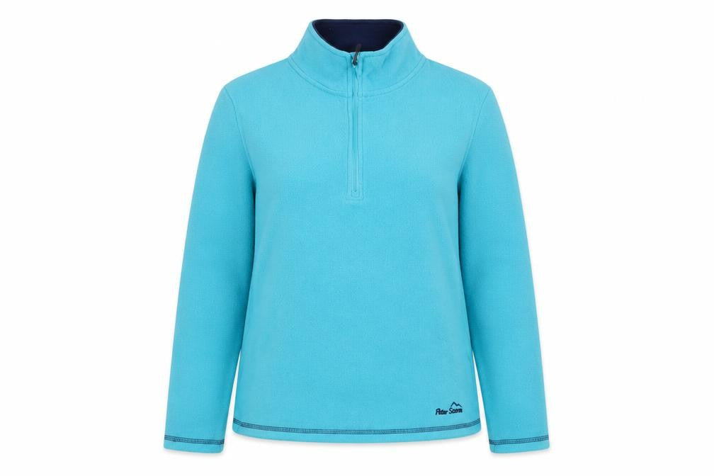 Peter Storm Women's Blue Fleece Pullover Sweatshirt 12