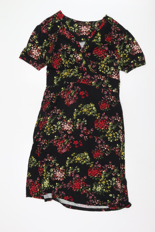 Ameni Women's Multicoloured Wrap Dress, Size 8