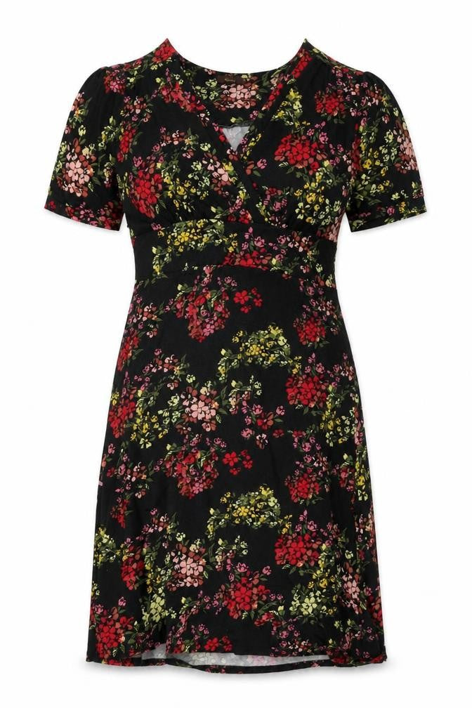Ameni Women's Multicoloured Wrap Dress, Size 8