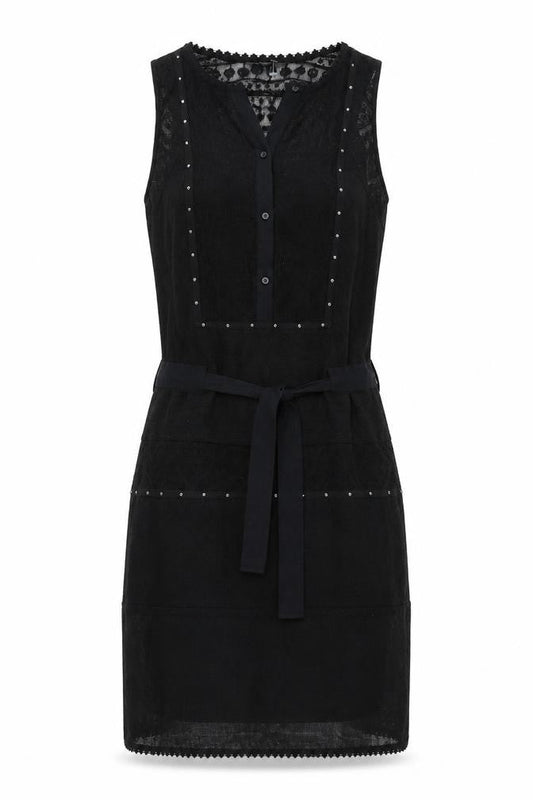 Next Women's Black Sleeveless Dress UK 8