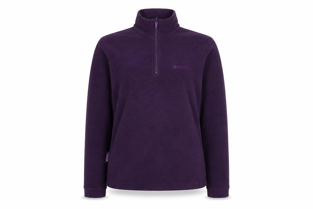 Mountain Warehouse Women's Purple Fleece Pullover Size 8