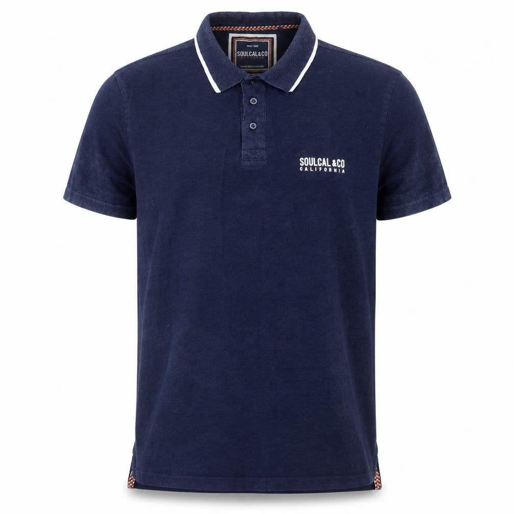 SoulCal Men's Blue M Polo Shirt Short Sleeve