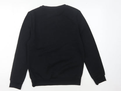 Preloved Harry Potter Unisex Black Pullover Sweatshirt 2XS - Back