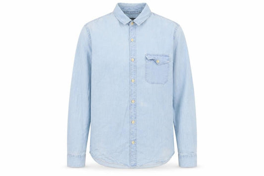Whistles Women's Blue Button-Up Shirt XS