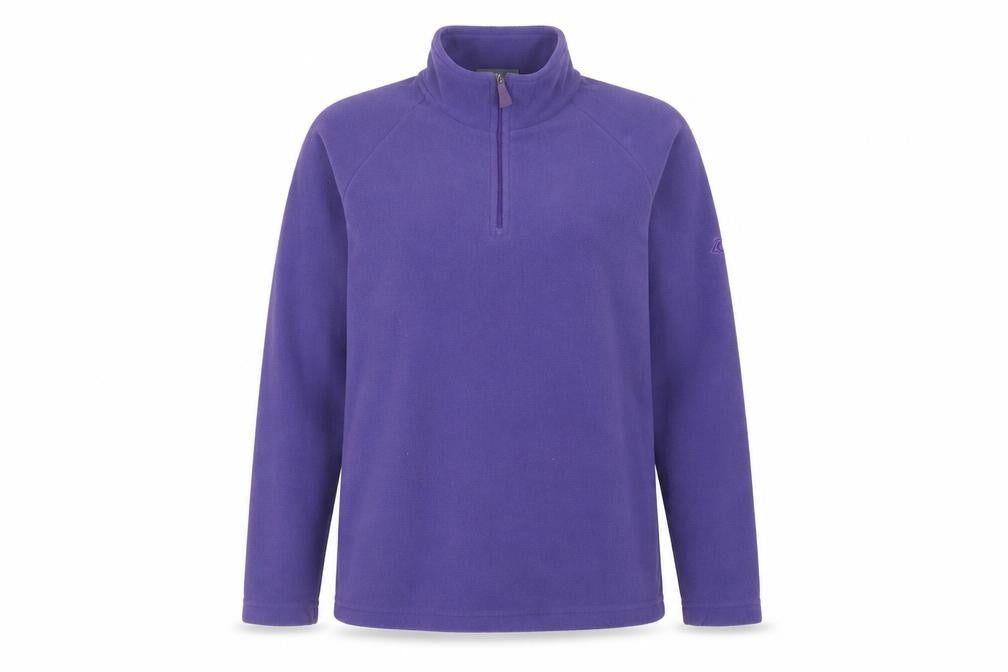 Craghoppers Women's Purple Fleece Pullover, Size 12