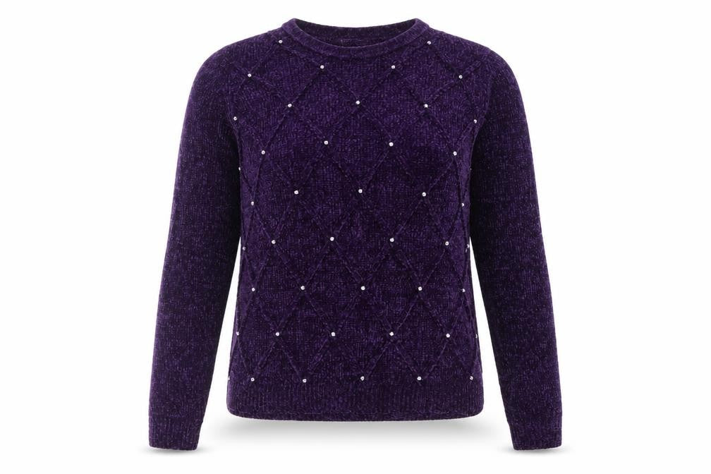 Honor Millburn Women's Purple Pullover Jumper Size 10-12