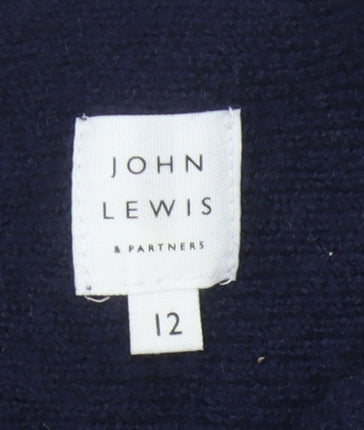 John Lewis Women's Blue Pullover Jumper Size 12