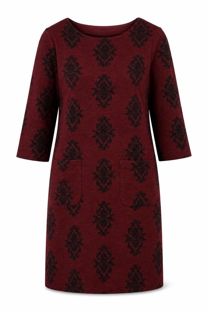 White Stuff Women's Red Shift Dress Size 14