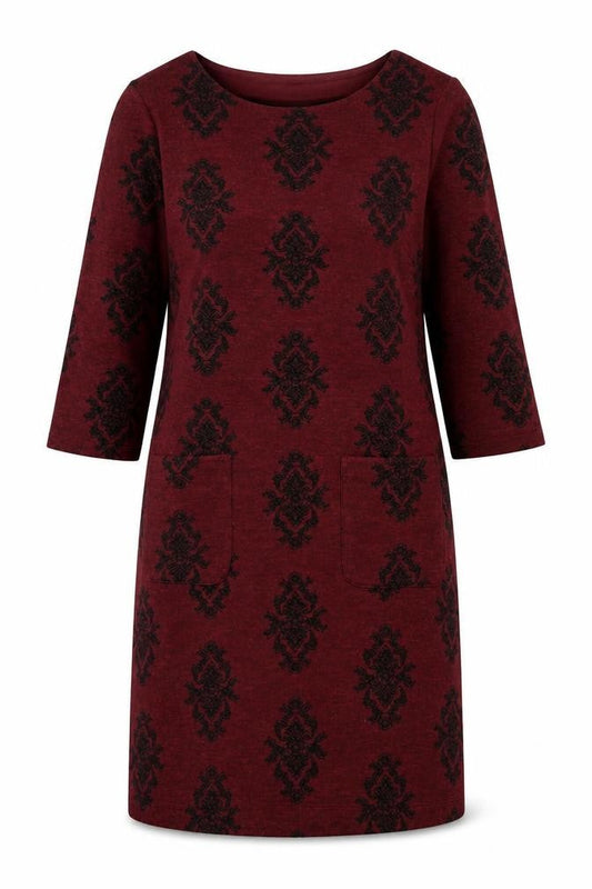 White Stuff Women's Red Shift Dress Size 14