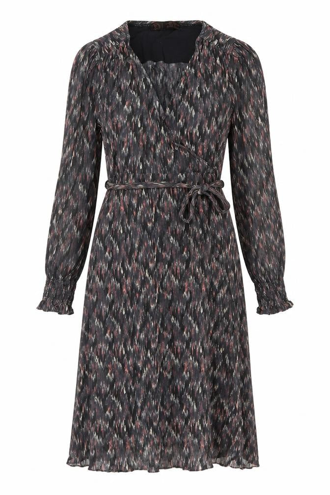 Fat Face Women's Multicoloured Wrap Dress Size 10