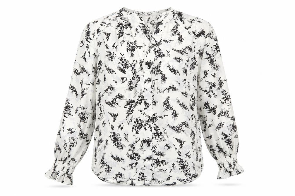 Oasis Women's Multicoloured Floral Blouse Size 14