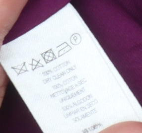 Brand and care label for French Connection Women Purple Sleeveless Cocktail Dress
