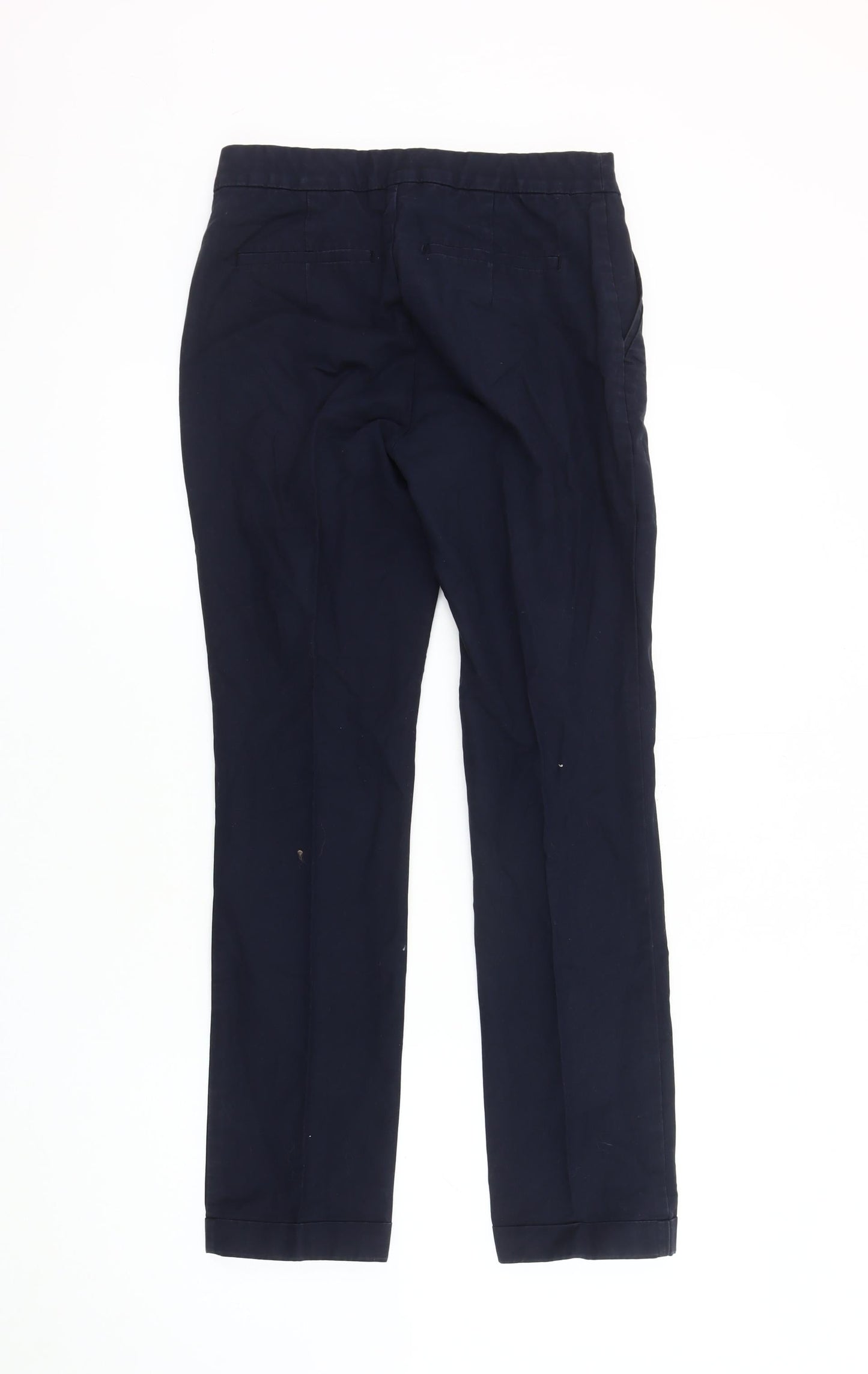 Zara Women's Black Chino Trousers Size 6 Cotton