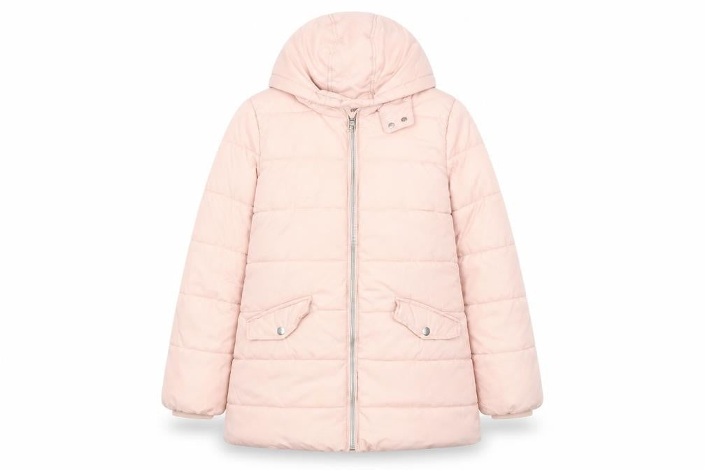Marks & Spencer Girls Pink Puffer Jacket 10-11 Years