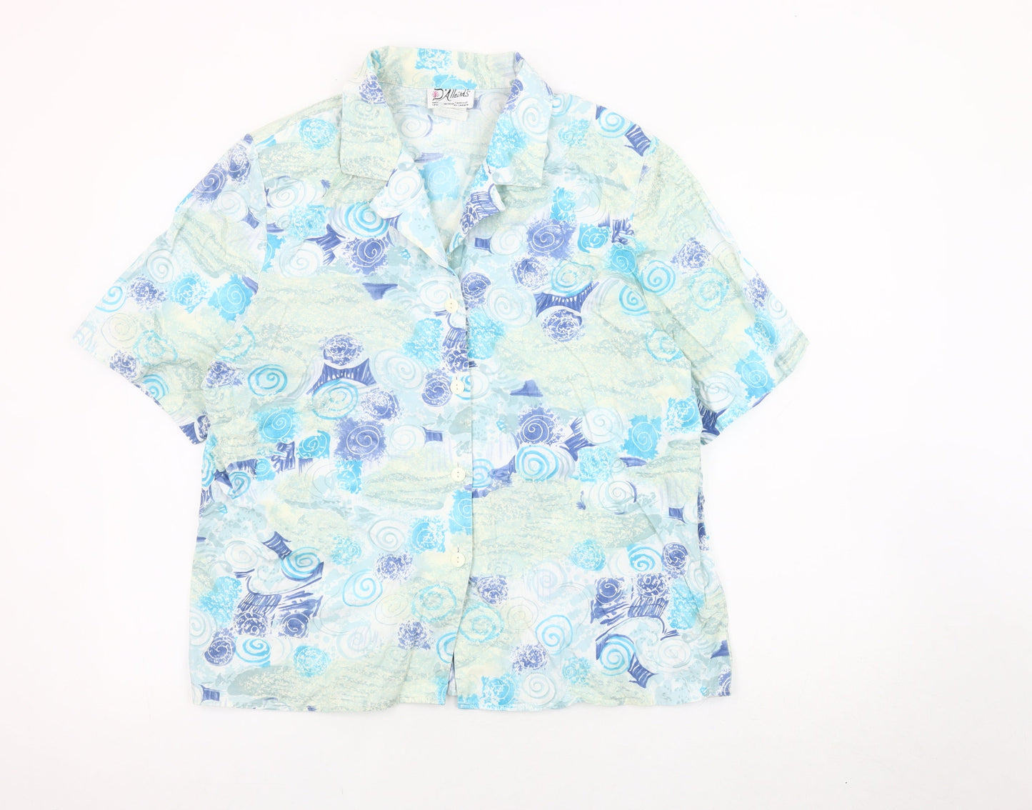Maris Women's Multicoloured Geometric Blouse Size 14