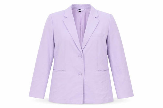 Divided Women's Purple Blazer, Size 12, Mid-Length, Casual