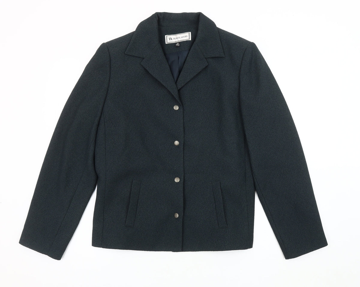 Travis Ayers Women's Black Suit Jacket Size 12