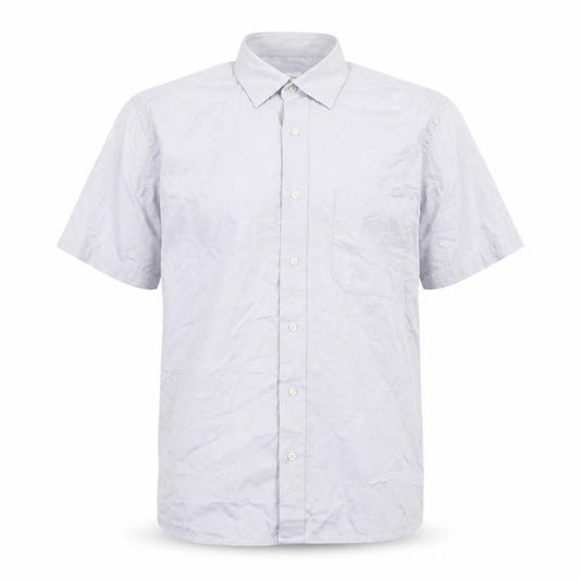 Van Heusen Men's White Short Sleeve Casual Shirt