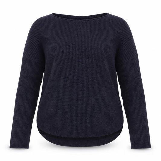 Gap Women's Blue Pullover Boat Neck Jumper