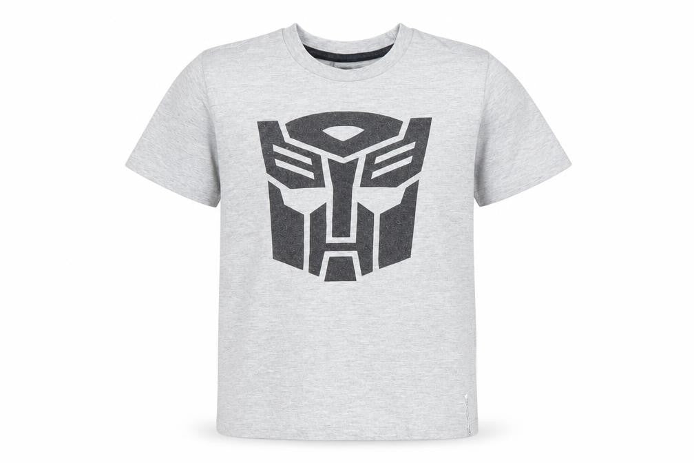 Character.com Boys Grey Transformers T-Shirt 7-8 Years