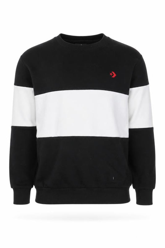 Converse Men's Black Pullover Sweatshirt S