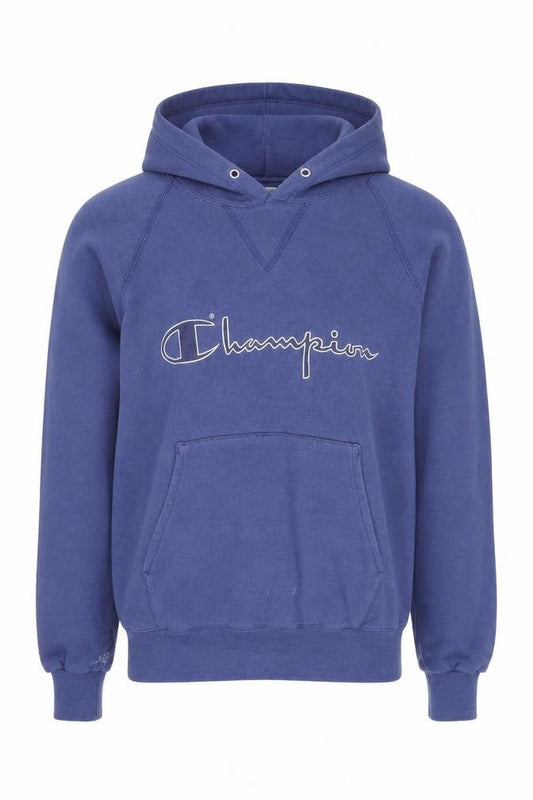 Champion Men’s Blue Pullover Hoodie - Small