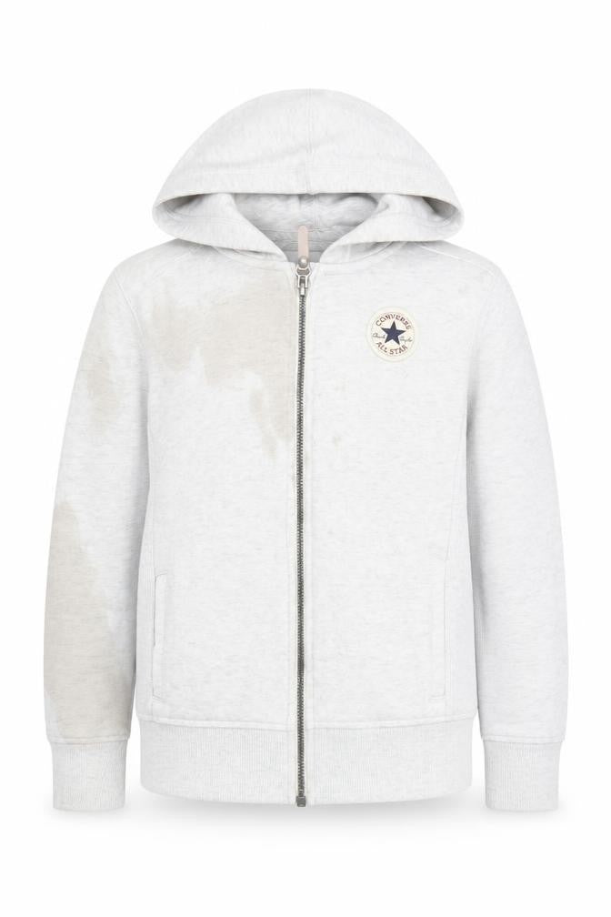 Converse Boys Grey Full Zip Hoodie M Size