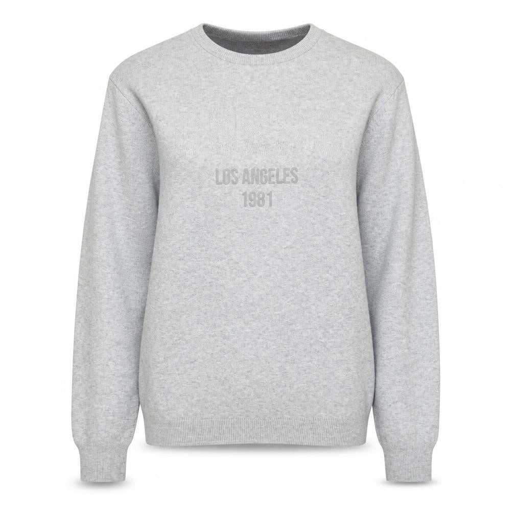 Guess Women's Grey Pullover Jumper, XS, Crew Neck