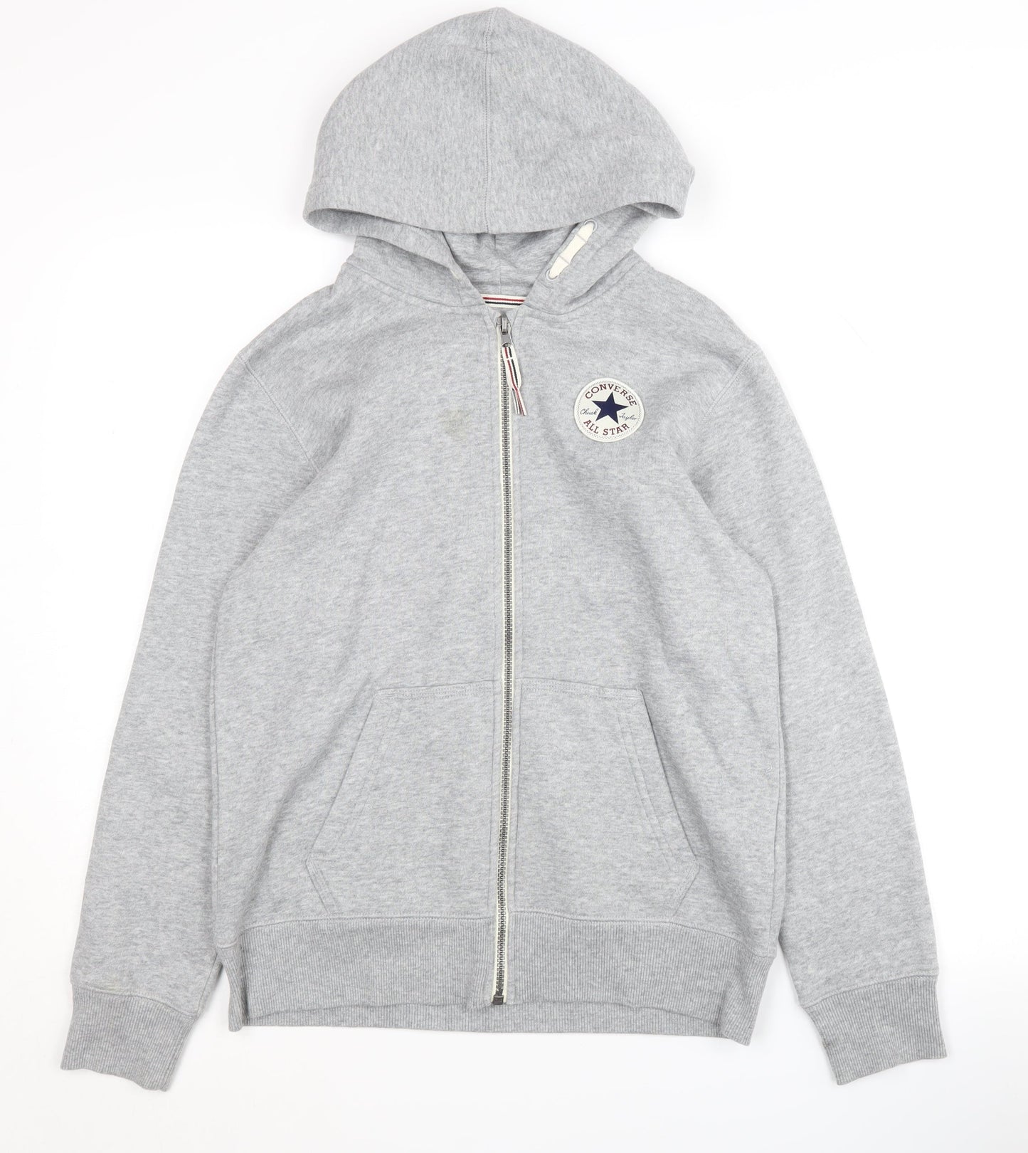 Converse Boys Grey Full Zip Hoodie 12 Years