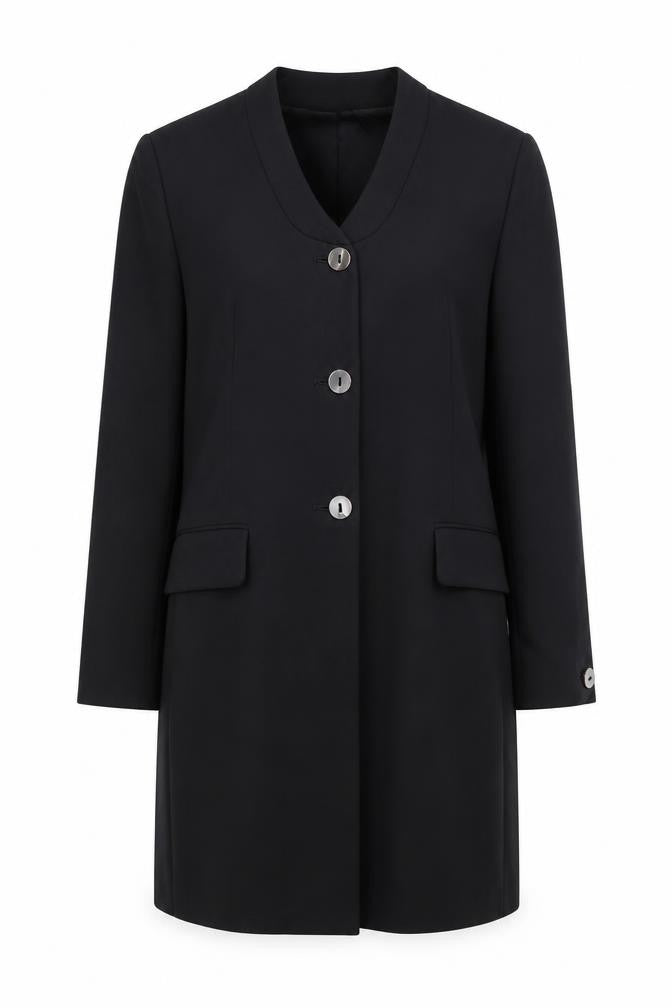 Jeff Banks Women's Black Suit Jacket Size 12