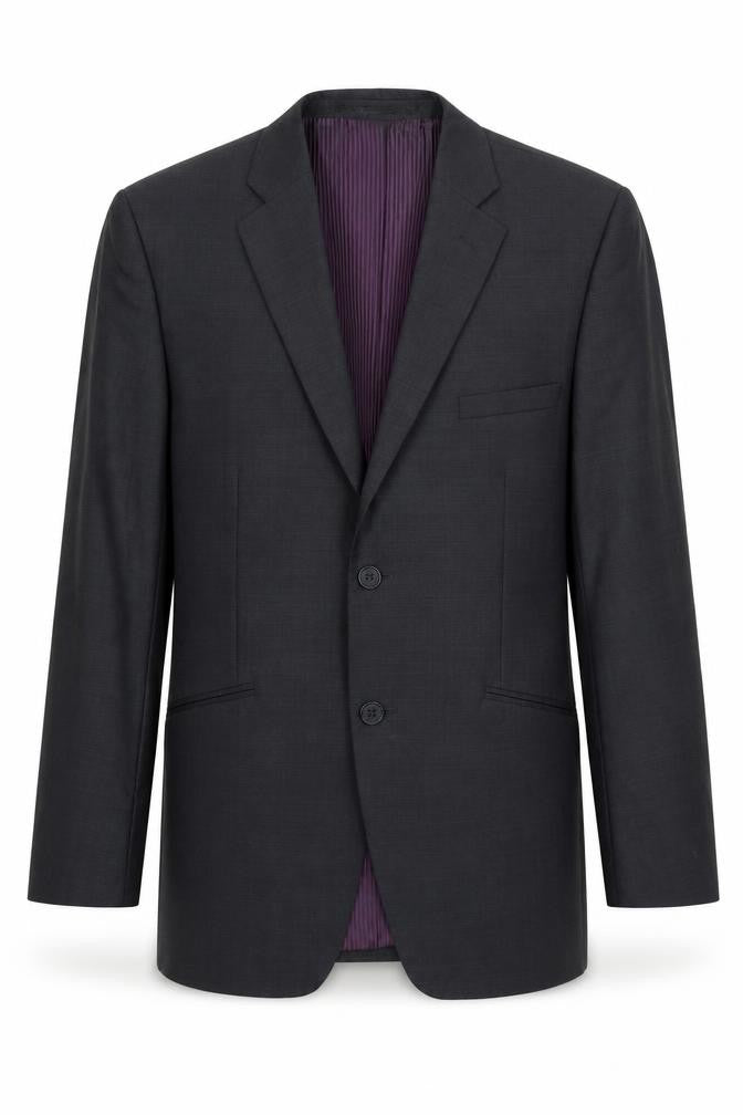 Daniel Hechter Men's Grey Blazer, 38S Wool, Formal
