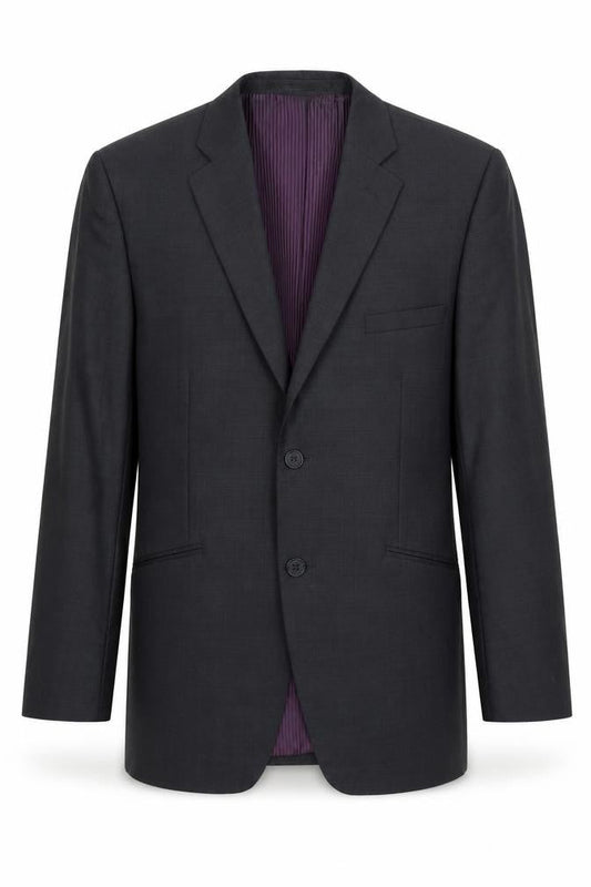 Daniel Hechter Men's Grey Blazer, 38S Wool, Formal