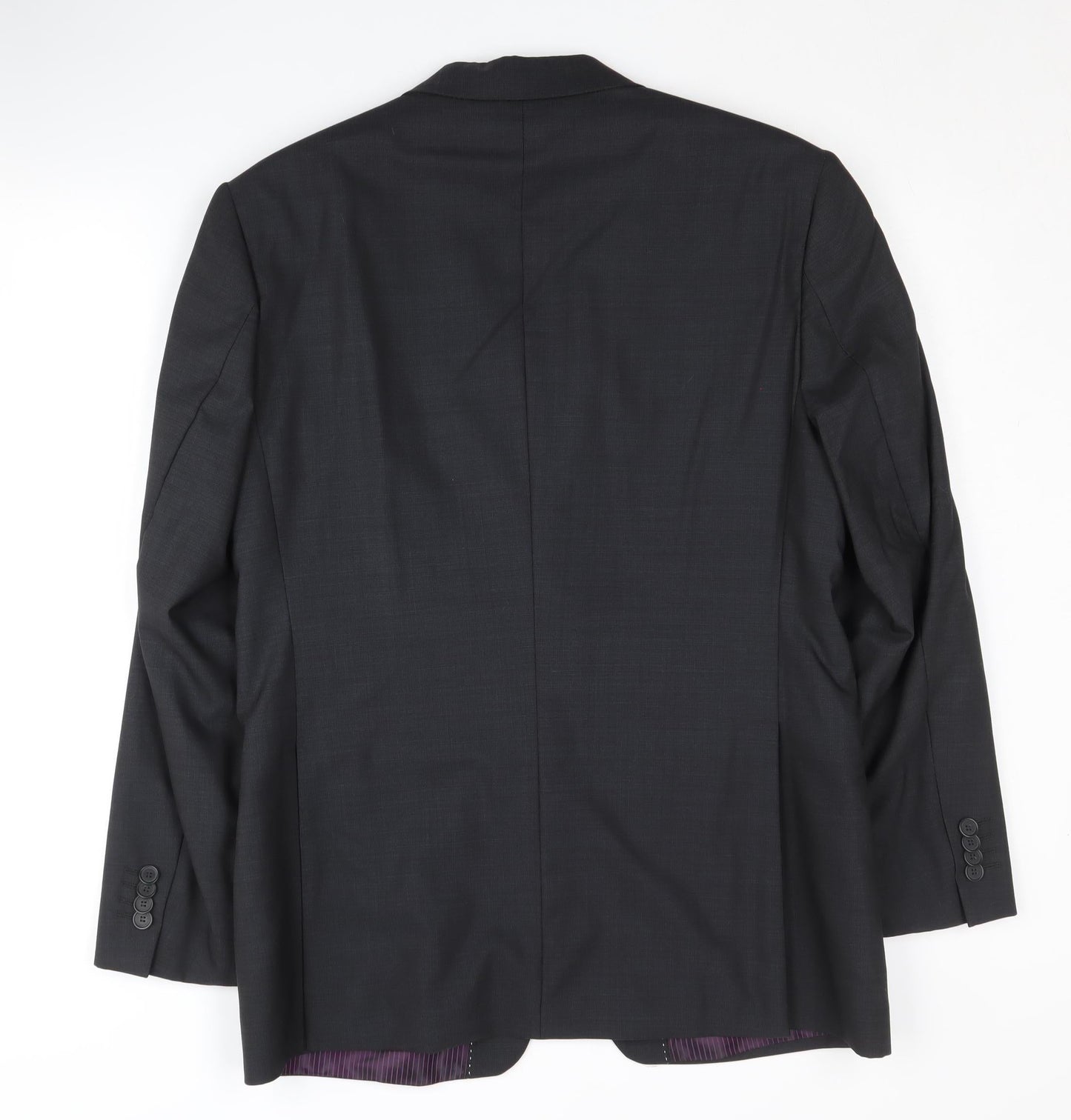 Daniel Hechter Men's Grey Blazer, 38S Wool, Formal