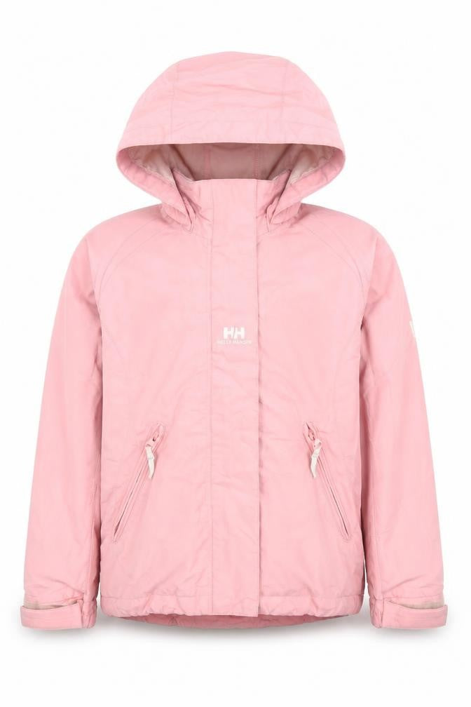 Helly Hansen Girls Pink Waterproof Rain Jacket 6 Years
