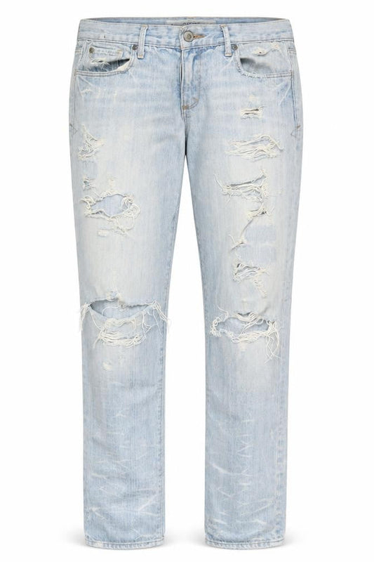 Abercrombie & Fitch Women Blue Size 4 Distressed Jeans