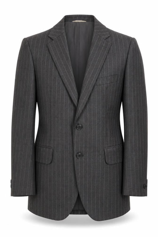 Austin Reed Men's Grey Striped Blazer, Size 38R