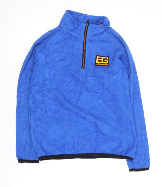 Craghoppers Boys Blue 1/2 Zip Pullover, 9-10 Years