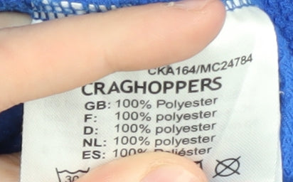 Craghoppers Boys Blue 1/2 Zip Pullover, 9-10 Years