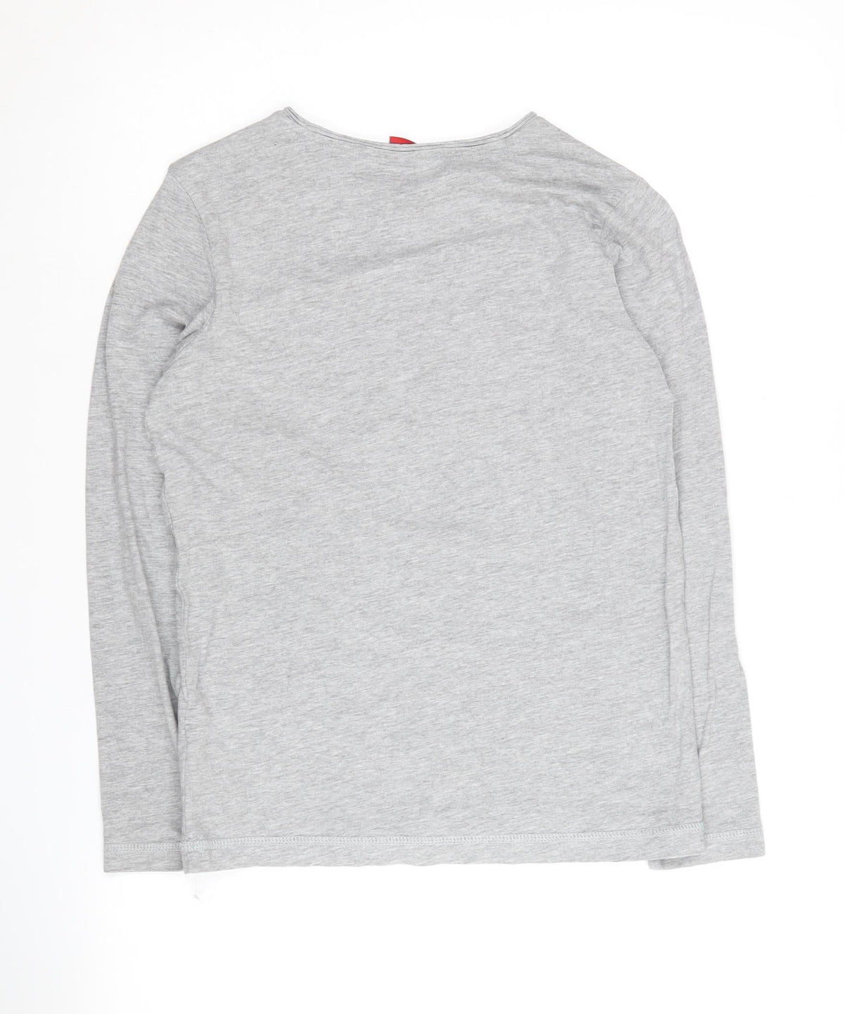 s.Oliver Boys Grey Graphic Print Long Sleeve T-Shirt M