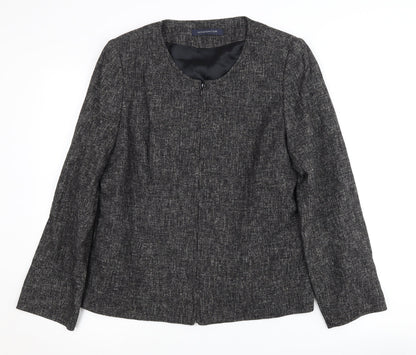 Windsmoor Women's Grey Blazer Size 12 Classic Workwear