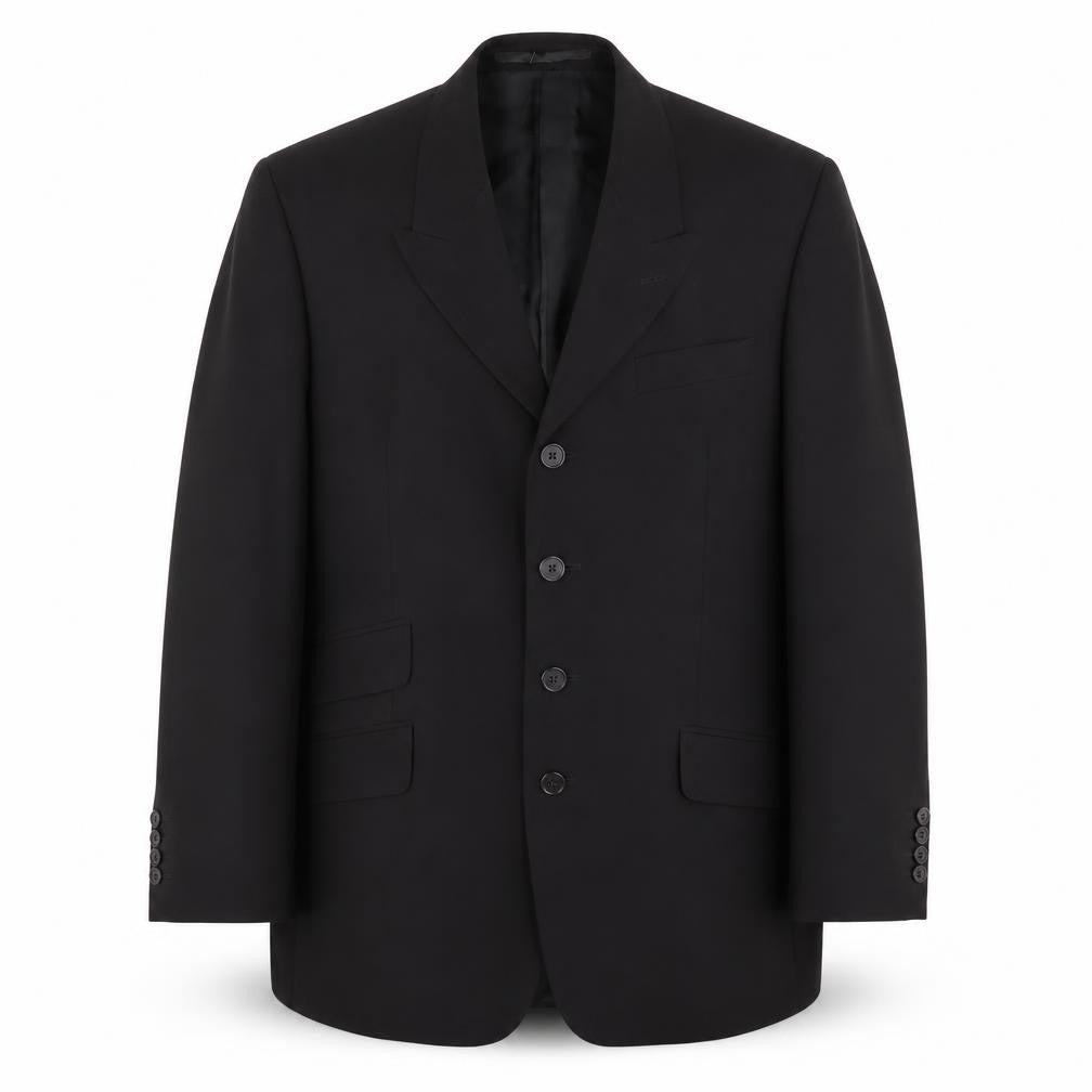 Pierre Cardin Men's Black 38S Blazer Jacket
