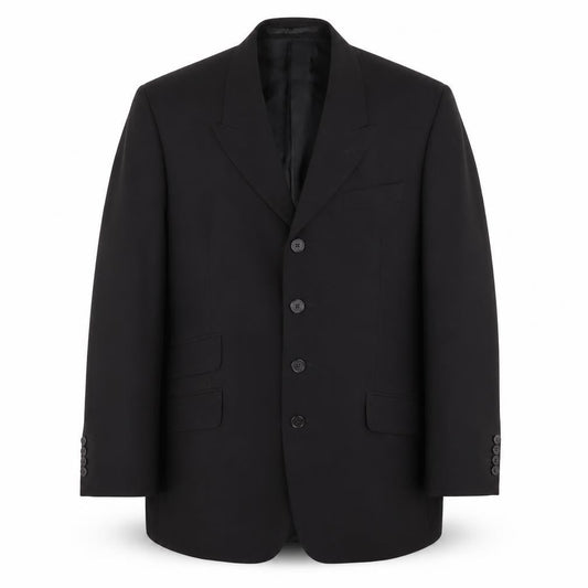 Pierre Cardin Men's Black 38S Blazer Jacket