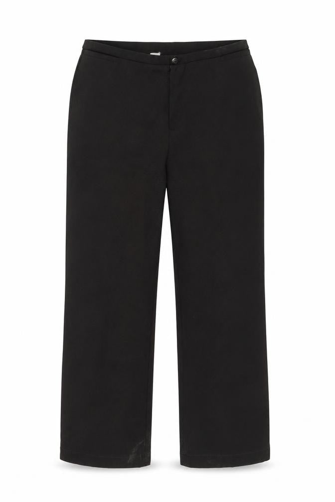 De Amour Black Trousers, Unisex, Size S, Casual Knit