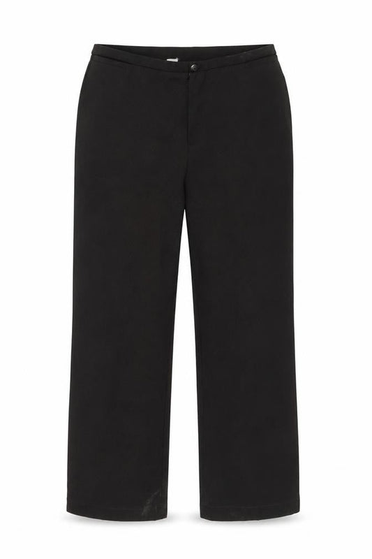 De Mens Amour Black Trousers, , Casual Knit Size S,