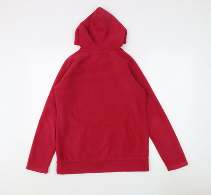 Back view of Peter Storm girls’ red pullover hoodie - 13 years