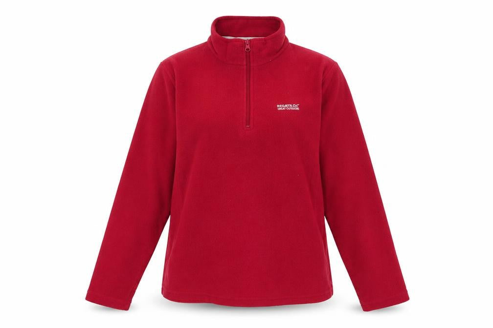 Regatta Women's Red Fleece Lightweight Sweatshirt Size 14