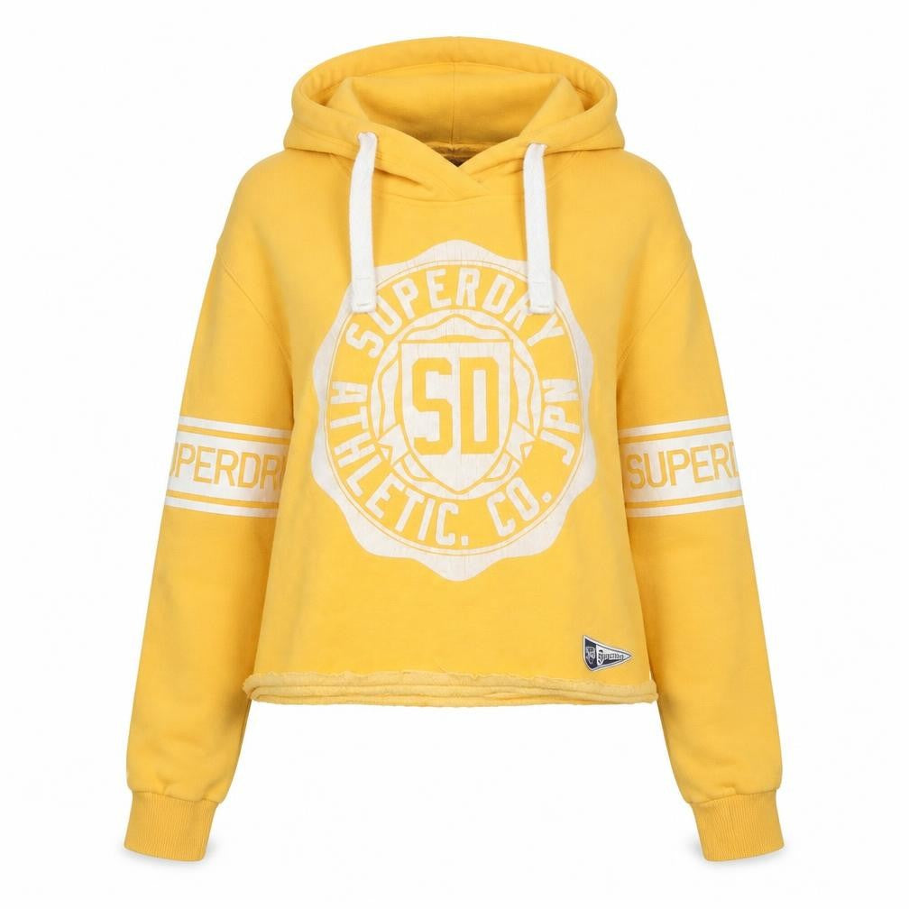Superdry Women's Yellow XS Pullover Hoodie